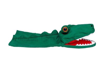 GOKI Handpop - Krokodil - L30Cm - 4 Jaar