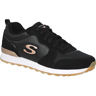 Skechers OG 85 - Gold'n Gurl, zwarte damessneakers 38 zwart