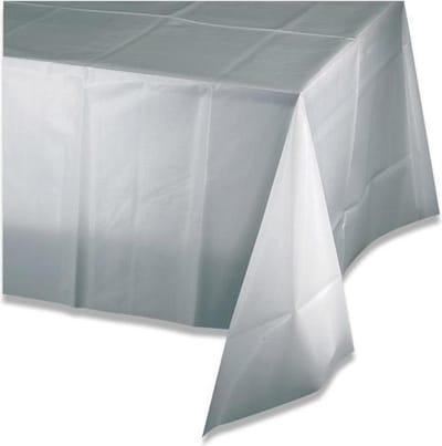 Tafelkleed Shimmering Silver (137x274cm)
