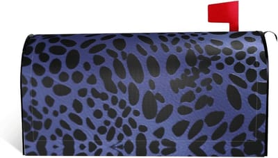 Brievenbushoezen - Brievenbus decoratie - Buiten versieren - Waterdicht Oxford materiaal - 53 x 45 cm - Zwarte vlekken
