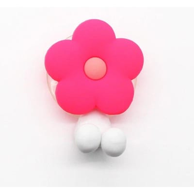 Creatieve Bloemen Cartoon Kinder Tandenborstelhouder Zonder Boren Wandmontage Elektrische Tandenborstel Hanger Tandenborstelhouder Rek rood
