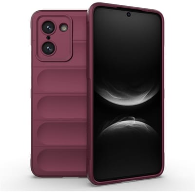 Coverup Hoesje - Geschikt voor OnePlus Nord CE5 Hoesje - Coverup Hands-On Rugged Back Cover - Bordeaux