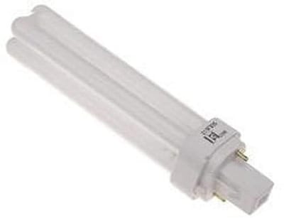 Energiebesparende lamp met 2 buizen en 2-polige aansluiting, 26 W, wit