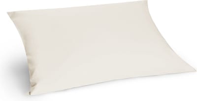 Yumeko kussensloop percal katoen wit zand 70x90 - Bio, eco & fairtrade - 1 stuk