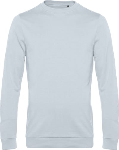 Sweater 'French Terry' B&C Collectie maat XS Pure Sky Blue