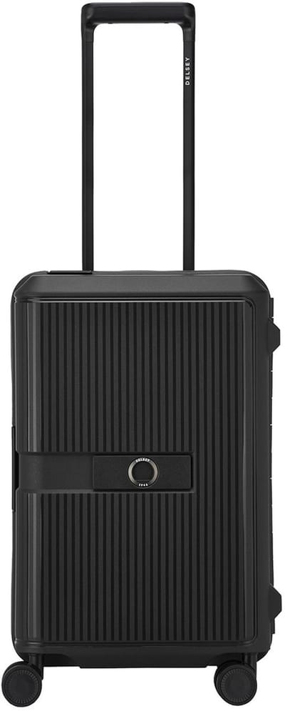 Delsey Vauban Handbagage Spinner 55 cm - 44 liter - 55x35x23 cm - zwart