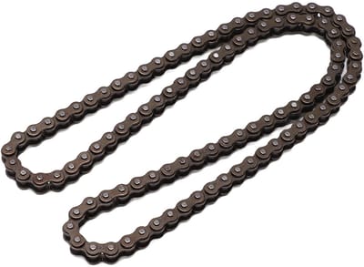 Dailygoods- Ketting 100 Links - Vervangingsketting - Geschikt voor 43cc/47cc/49cc - Mini Pocket Bike - Hoogwaardige Metaallegering - Eenvoudige Installatie - Motorfiets Ketting