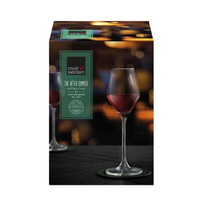 Royal Leerdam - Carré Collection - Wijn glazen - 6 stuks - 52 cl - Port Wijn - Glazen