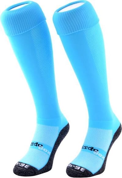WeirdoSox sportsokken Licht Blauw, hockeysokken, voetbalsokken - Maat 41/44
