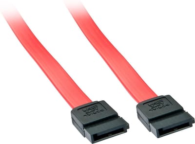 Lindy 33323 SATA-kabel 0,2 m SATA 7-pin Rood