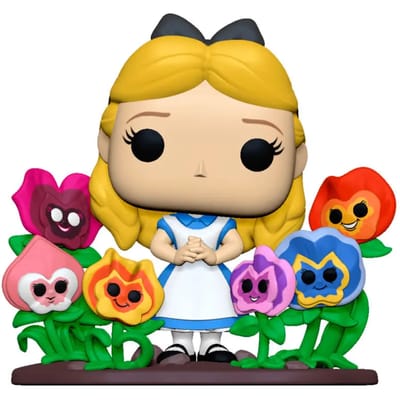 Funko Alice In Wonderland Verzamelfiguur Disney POP! Deluxe Alice With Flowers 10 cm Multicolours