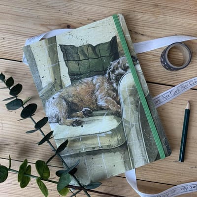 Alex Clark Large Chunky Notebook Walter ~ A5 Softcover Notitieboek Hond