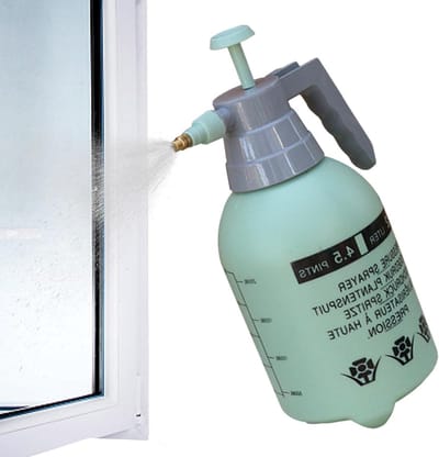 Drukspuit - Handspuit Fles - Auto Reiniging - Verstelbare Sproeikop - 2 Liter Inhoud - Groen