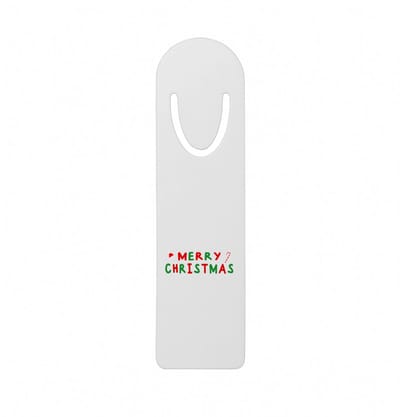 Hacebo® - Kerst merry christmas metalen boekenlegger - Kerstmis - Kerst beker - winter - kerst - christmas - kerst cadeau Bladwijzer boekenleggers - 12.7 cm x 3.2cm