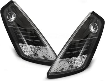 Achterlichten FIAT GRANDE PUNTO 09 05-09 ZWART LED