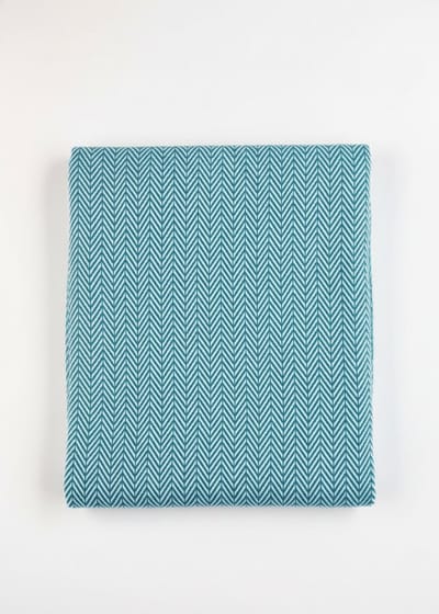 Afrodisias – Turkse hamamdoek – 100x180 cm – katoen – licht & sneldrogend – turkoois