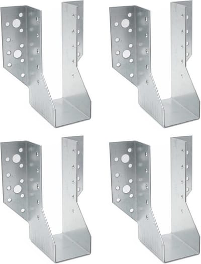 Balkdragers 4-pack | Balkschoenen type A | 48 x 136 x 75 mm | Zink