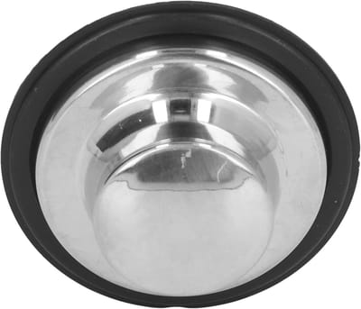 Aanrechtstop - Gootsteenplug - Keukenwerk - Lekverminderende afdichting - 86 mm - Zilver