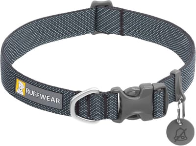 Lichtgewicht verstelbare hondenhalsband met aluminium D-ring, comfortabele dierenhalsband 36-51 cm