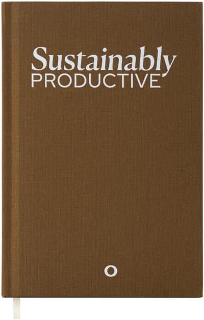 Productiviteitsplanner - Welzijnsorganizer - Bewust Plannen - Ongedateerd 3 Maanden - A5 Formaat - Bruin