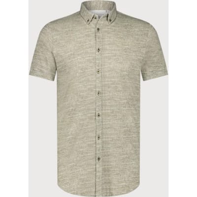 Blue Industry Button-down overhemd korte mouw |