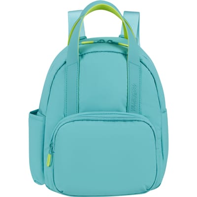American Tourister rugzak - Puffypop mini backpack S 24 x 35 x17 cm - dusty turquoise