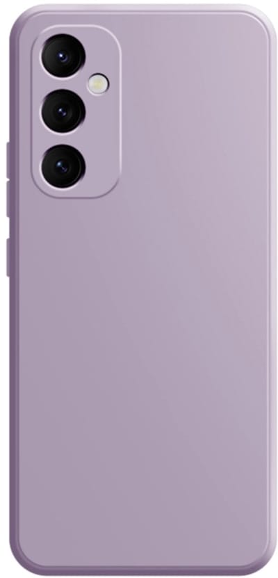 Voor Samsung Galaxy S24+ 5G Imitatie vloeibare siliconen telefoonhoes (lichtpaars)