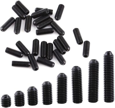 NTHProducts - M3 Set Schroeven - Hoogwaardige Carbon Staal - Multifunctioneel - 8 Veelvoorkomende Maten - Voor Diverse Toepassingen - Set Schroeven