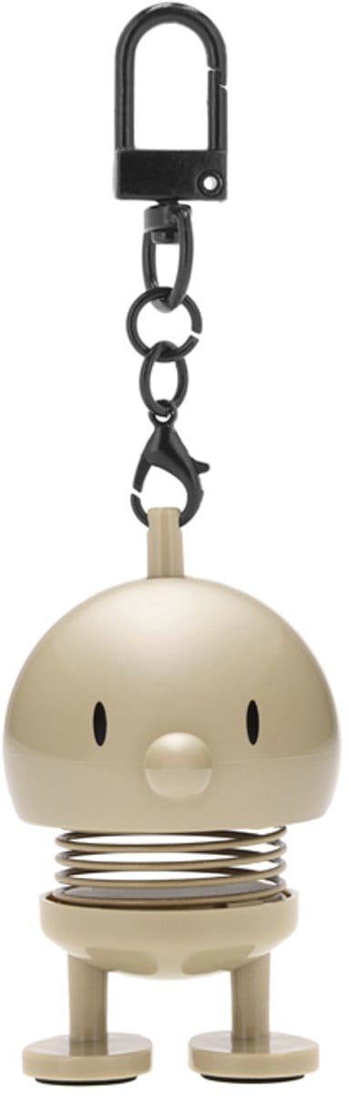 Hoptimist Bag Charm - latte - tashanger voor mannen en vrouwen - tassenhanger - sleutelhanger en accessoire voor tassen