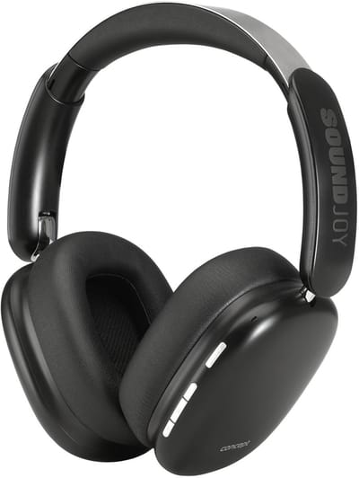 Concept SoundJoy HS4060 - Draadloze hoofdtelefoon voor in de oren - tot 70 uur afspeeltijd - Bluetooth 5.4 - Snel opladen - Actieve ruisonderdrukking tot 33 dB - Zwart