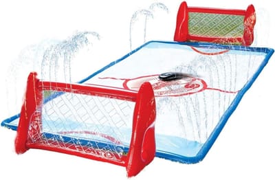 Waterglijbaan Set - Tuin Glijbaan - Zomer Pret - Met Opblaaspoorten - 548 cm - Multicolor