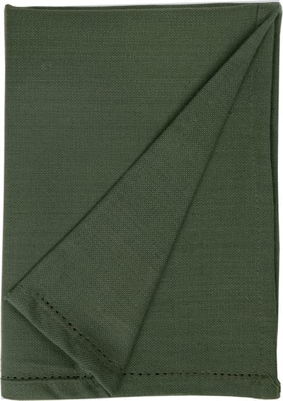 Linen & More - Theedoek 'Indi' (50cm x 70cm, Set van 3, Army Green)