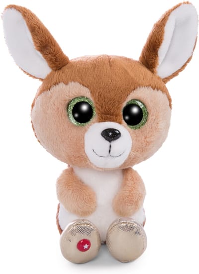 Nici pluche knuffel reekalf Feena - Glubschis 15cm pluche speelgoed.