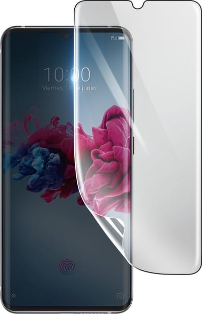 3mk, Geschikt voor ZTE Axon 11, Schokbestendige Hydrogel Screenprotector, Transparant