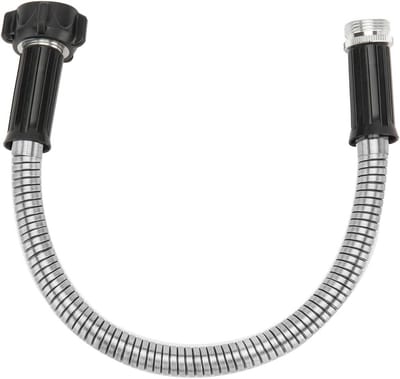 Korte Tuinslang 0,3m Roestvrij Staal met Mannelijke Connector