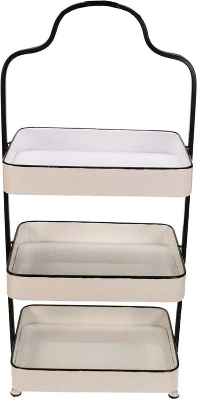 Etagière emaille 27,5x20,5x58cm
