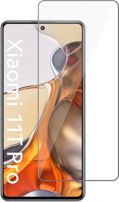 Screenprotector geschikt voor Xiaomi Mi 11T Pro - Beschermglas - Glas Screen Protector