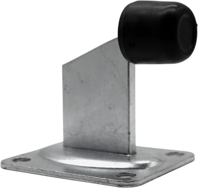 Vloer Deurstopper - Grondanker - Toegangsbeveiliging - Robuust Verzinkt Staal - 110x80x95 mm