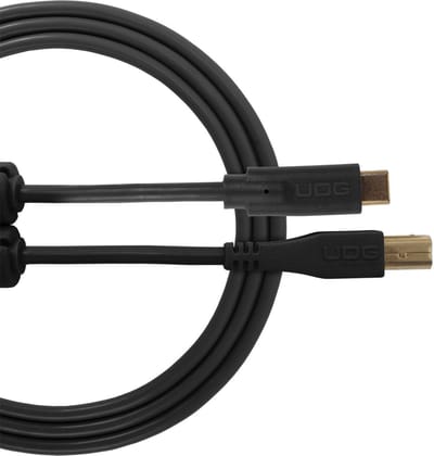 UDG USB 2.0 C-B Black Straight 1,5 m (U96001BL) - Kabel voor DJs