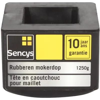 Sencys Rubberen Mokerdop Voor Moker Van 1,25kg