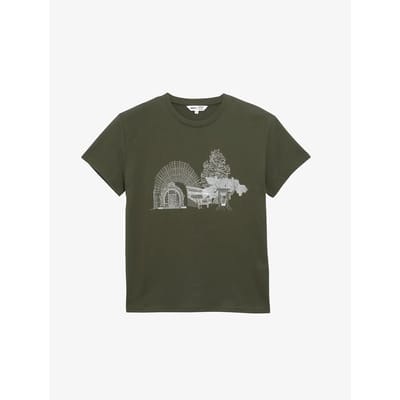 Dames-T-shirt met opdruk Aigle