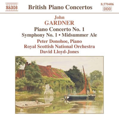 Peter Donohoe, Royal Scottish National Orchestra, David Lloyd-Jones - Gardner: Piano Concerto No.1 | Symphony No.1 | Midsummer Ale (CD)