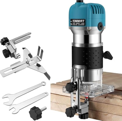 Trimmer Bovenfrees 800W - Krachtige Eenhandsfrees met Variabele Snelheid