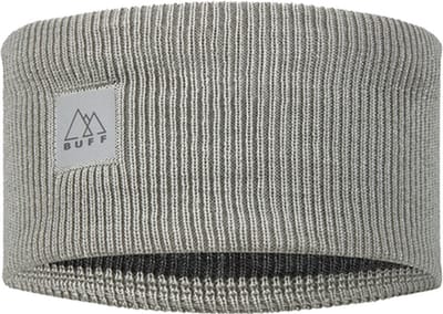 BUFF® CrossKnit Headband SOLID LIGHT GREY - Hoofdband