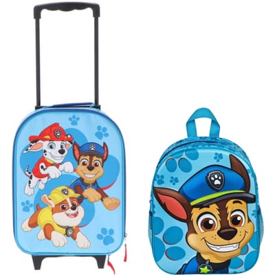Paw Patrol reisset; trolley en rugzak