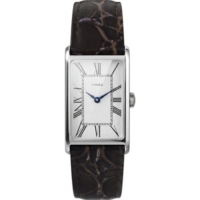Timex Timex Lab Reissue TW2Y88200 Horloge - Leer - Bruin - Ø 21 mm