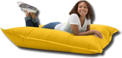 Xoft Living - Zitzak Zitkussen - 100x150 - Geel - Volwassenen & Kinderen