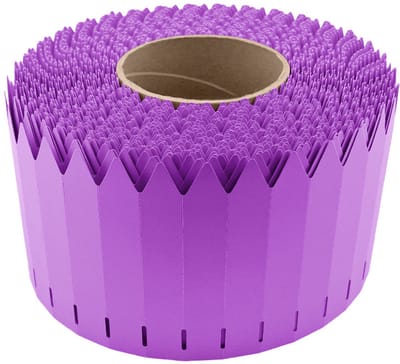 CombiCraft PVC steeketiketten op rol 17x100mm paars - per 3000 etiketten