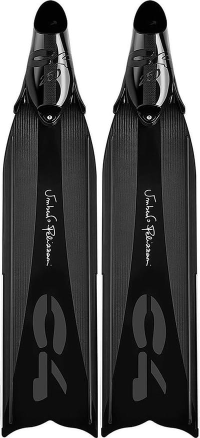 C4 Freediving Umberto Pelizzari Soft Freedivingvinnen Zwart EU 40-41