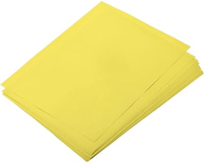 Kleurig A4 Kopieerpapier 80gsm in Citroengeel voor Kantoor, Documenten, Uitnodigingen en Kunstprojecten - 50 Vellen